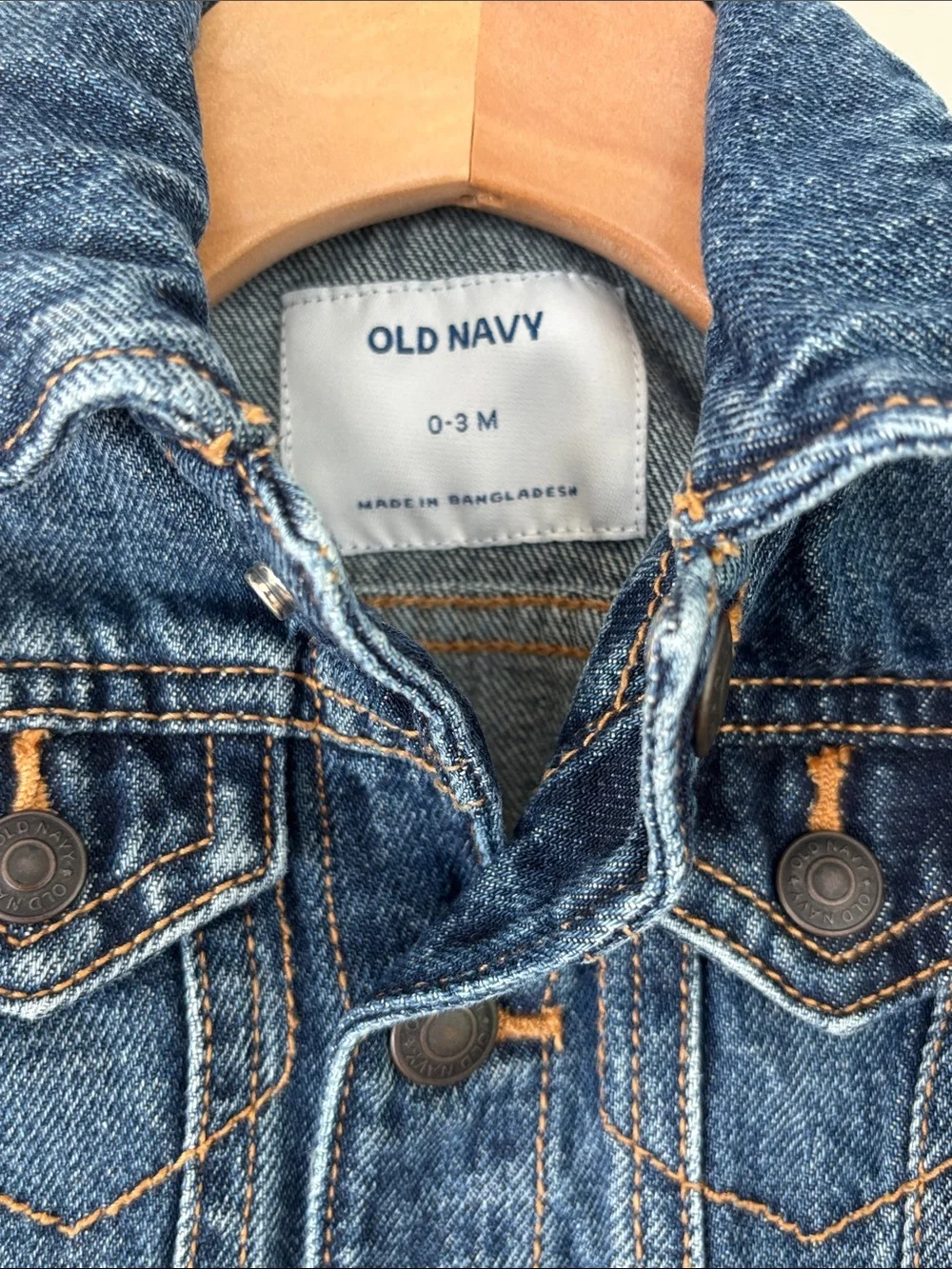 Old Navy Baby Denim Jacket 0-3M